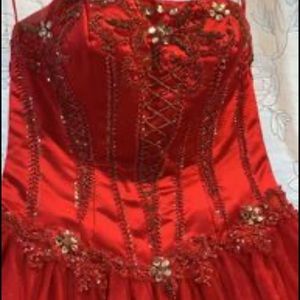 Hot pink Quinceañera dress